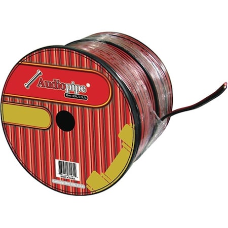 Audiopipe 12 Gauge 500 ft. Spool Speaker Cable Red and Black CABLE12BLACK
